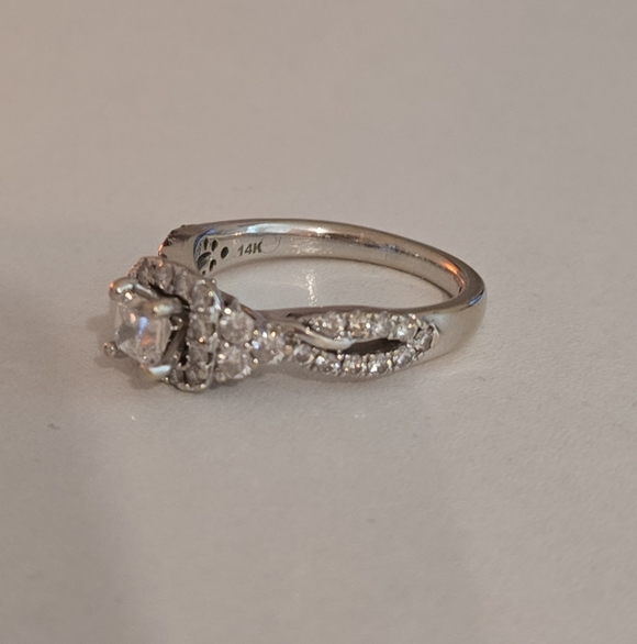 Jewelry - 💍 Leo Diamond Engagement Ring – 14K White Gold – Certified by GSI 💍